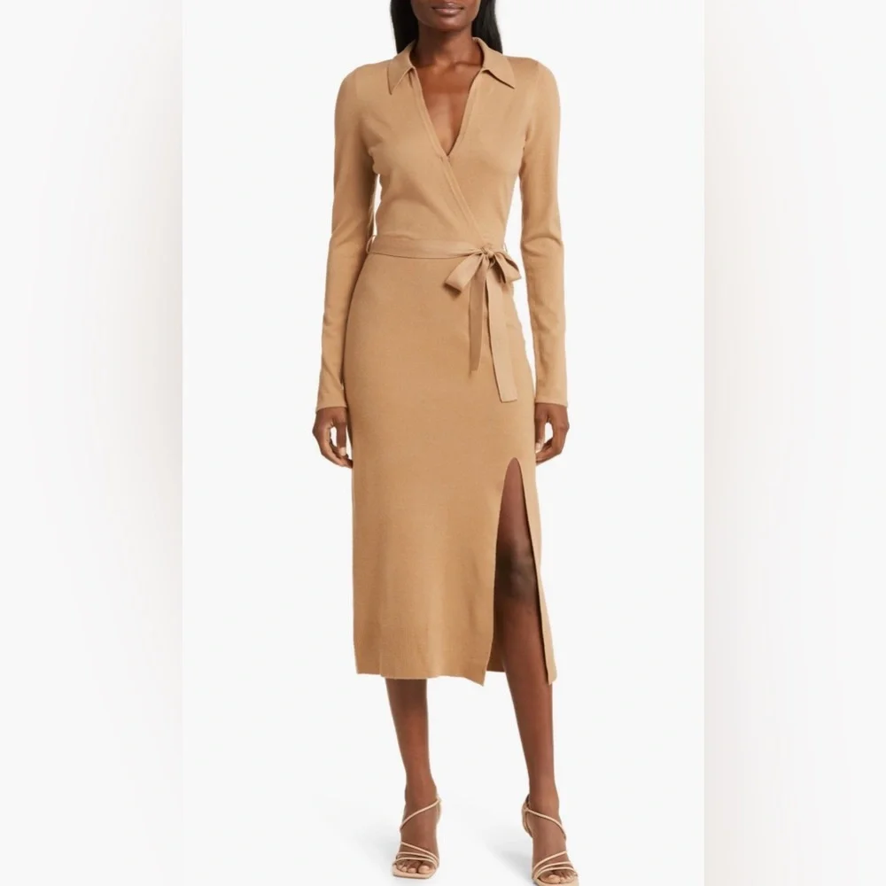 PAIGE Carmen Belted Long Sleeve Sweater - Picture 1 of 15